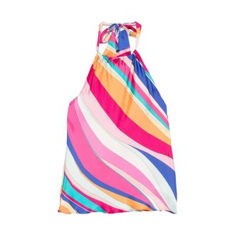 Marella Sleeveless Tops, female, Multicolor, Size: 2XS Sleeveless Tops