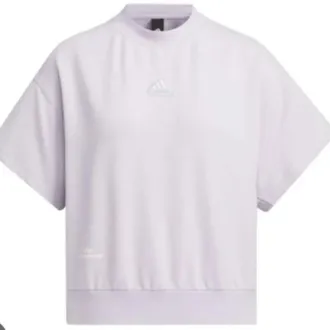 adidas (WMNS) adidas Lounge T-Shirt Asia Sizing Purple IM8867