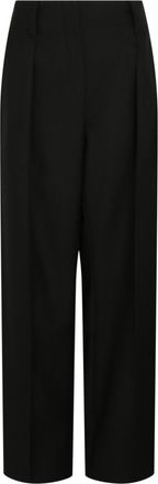 Ferragamo High-Waisted Wide-Leg Trousers