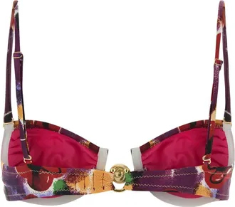 Reina Olga Hammond Bikini Top - Purple