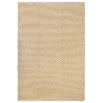 vidaXL Alfombra Rectangular Algod&oacute;n Natural 160x230 Cm Vidaxl