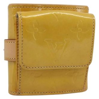 Louis Vuitton Portamonete Pre-owned - - Pre-owned - Donna - Giallo - ONE SIZE