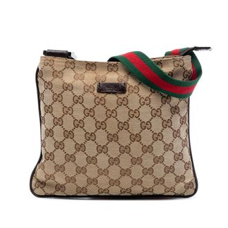 Gucci Pre-owned Gucci GG Canvas Web Crossbody Ladies 0USC90ERGGWKWAK2
