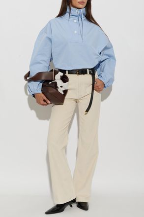 Marni Corduroy Trousers, Womens, Cream