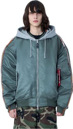 VETEMENTS Uomo, Giacche, Verde, L, new