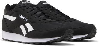 Reebok Classic Sneaker REEBOK CLASSIC REEBOK REWIND RUN, Damen, Gr. 38,5, schwarz-weiss (cschwarz, wei&szlig;, cschwarz), Synthetik, Textil, Schuhe Sneaker
