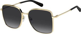 Marc Jacobs Womens Sunglasses Gold Metal Eyewear
