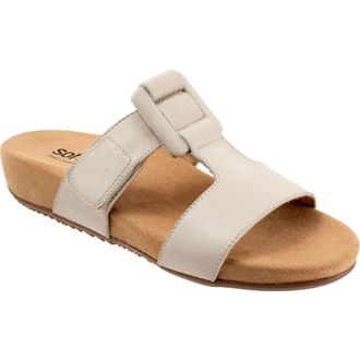 Softwalk Bexley Platform Slide Sandal in Ivory at Nordstrom, Size 10.5