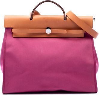Herm&egrave;s Pre-owned Hermes Toile Herbag Zip 39 Ladies 0UBDISYO5JWD6IV6