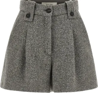 Golden Goose Korte Broeken, Dames, Grijs, S, Shorts