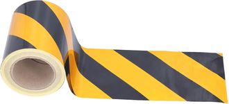 OEM Cinta De Advertencia Reflectante Amarilla Y Negra, Cinta Impermeable De Alta Adherencia Para Veh&iacute;culos, Remolques Y Se&ntilde;ales De Embarcaciones