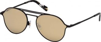 Web Eyewear Mens WE0230-5602G WE0230 56 5602G Sunglasses - Black - One Size