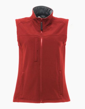 Regatta Womens Regatta Professional Womens/Ladies Softshell Body Warmer - Red - Size: 12