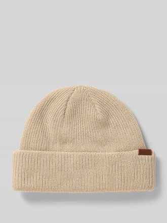 Columbia Beanie mit Label-Detail in Kitt, Größe 1