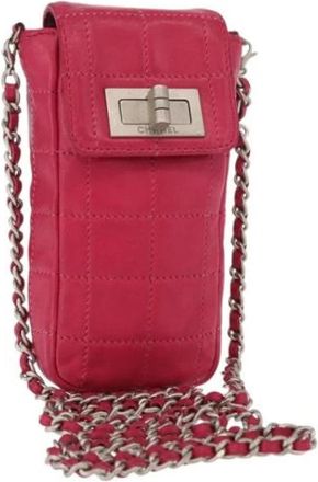Chanel Pre-owned Cross Body Bags, female, Pink, Size: ONE SIZE Pre-owned Vintage Cross Body Bag
