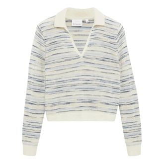 Comma V-neck Truien - Dames - V-hals truien - Wit - XS - Truien & Vesten