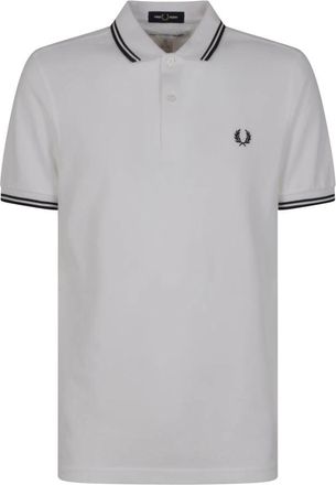 Comme Des Gar&ccedil;ons Witte Gebreide Poloshirt - Heren - Polos - Wit - XL - Katoen - Tops