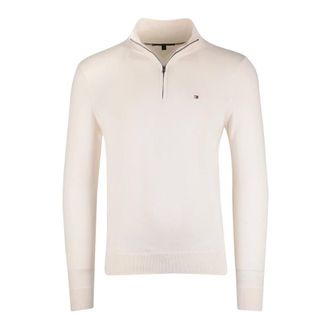 Tommy Hilfiger Heren, Sweatshirts & Hoodies, Beige, Maat: XL Katoen