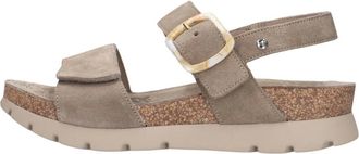 Panama Jack Schoenen, Dames, Grijs, 38 EU, Leer, Sara B4 Sandal