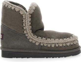 Mou Schoenen, Dames, Grijs, 36 EU, Wol, Eskimo 18 Enkellaarsjes