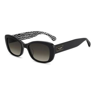 Kate Spade New York Sunglasses, female, Black, Size: 53 MM Beryl Sunglasses