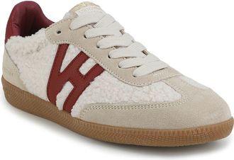 Vintage Havana Dreamer Faux-Shearling & Leather Sneaker in Natural/Beige at Nordstrom, Size 6.5