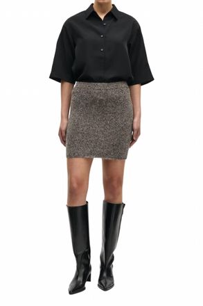 Sams&oslash;e & Sams&oslash;e Sakelsie Pull On Skirt In Black