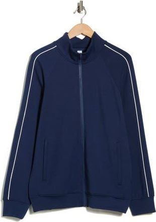 90 Degree by Reflex Daxton Scuba Jacket in Naval Blue-White at Nordstrom Rack, Size Xx-Large
