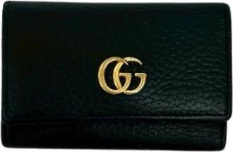 Gucci Pre-owned Sleutelhanger - Dames - Vintage Accessoires - Zwart - ONE Size - Leer - Vintage
