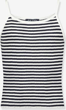 Blue Seven Spaghetti-Top M&auml;dchen BLUE SEVEN Bio-Baumwolle dunkel blau