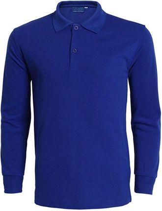 Generic Plain Polo Shirts Long Sleeve for Men Business Casual Shirts Regular-Fit Dress Shirts Button Front Formal Shirt Work Shirts Non Iron Shirt Long-Sleeve