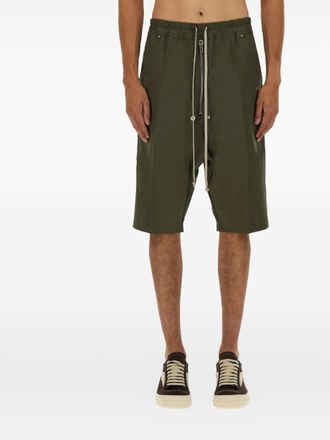 Rick Owens zip-fastening shorts - Green