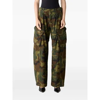R13 Barrel Camouflage-print Cargo Pants