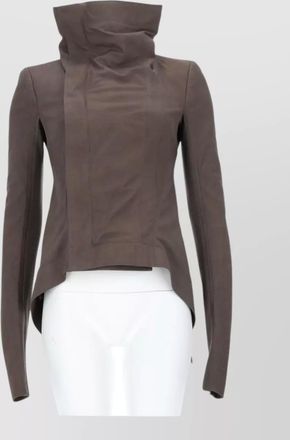 Rick Owens lamb leather biker jacket