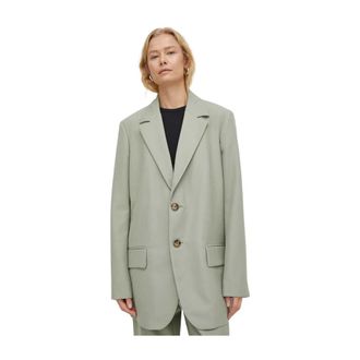 Won Hundred Wolmix Blazer - Dames - Jassen - Groen - Maat: XS Wol