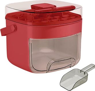 OEM Bandeja Para Cubitos De Hielo Tipo Prensa - Tapa + Asa, 17&times;15,5&times;14 Cm