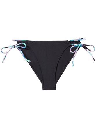 Pucci Slip bikini con stampa Iride - Nero