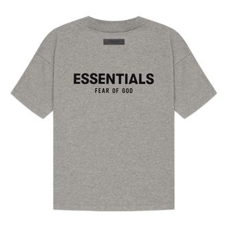 Fear of God SS22 Tee Dark Oatmeal FOG-SS22-556