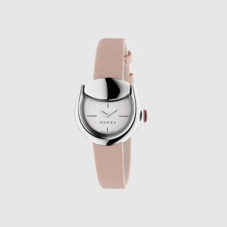 Gucci Horsebit Watch, 27x25mm, Steel, Steel