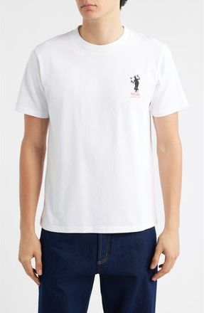 Percival Carlo Mixologist T-Shirt in White at Nordstrom, Size Xx-Large