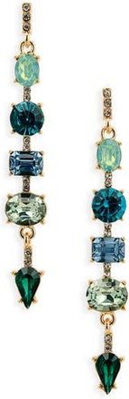 Cara Crystal Linear Drop Earrings in Blue/Multi at Nordstrom Rack