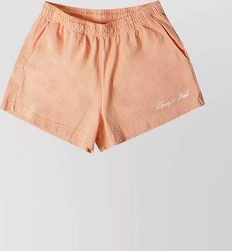 Sporty & Rich waistband elastic pockets side back