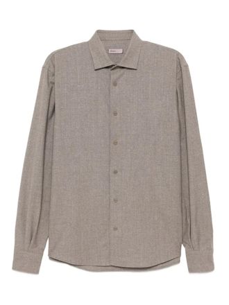 Herno button-up shirt - Brown