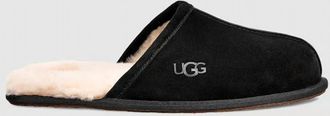 UGG Mens Scuff Suede Upper Slipper In Black