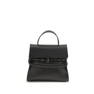 Moschino Black Calf Leather Bos Taurus Womens Handbag