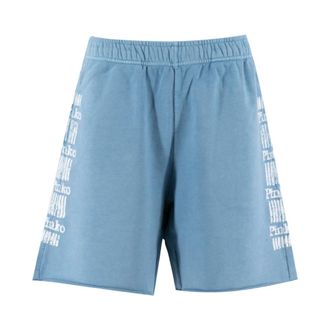 Pinko Sporty Cotton Fleece Shorts