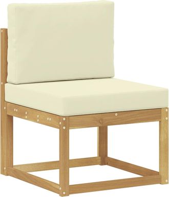 vidaXL Conjunto De Sof&aacute;s De Exterior Madera De Acacia S&oacute;lida Vidaxl