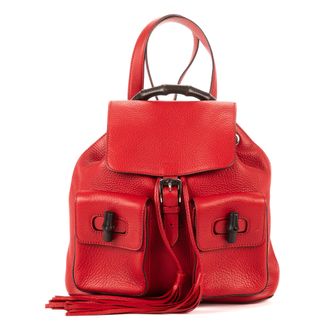 Gucci Bamboo Tassel Backpack Rugzak