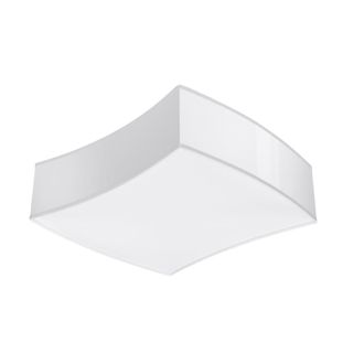Sollux Lighting L&aacute;mpara de techo blanco cloruro de polivinilo alt. 12 cm