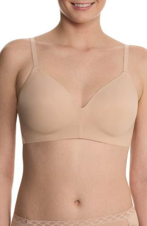 Natori Cloud Comfort Convertible Back Smoothing Wireless Bra in Light Mocha at Nordstrom, Size 38Ddd
